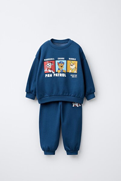 2kids2mom New Season Paw Petrol 3 Yarn Unbrushed Bottom and Top Set