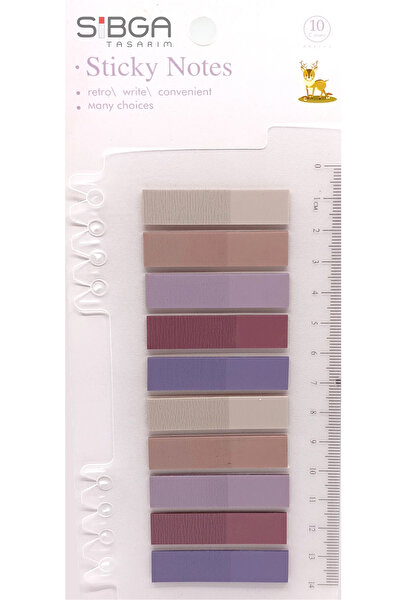 sibga tasarım Post-it colorat transparent Post-it Post-it. Semn de carte Semn...