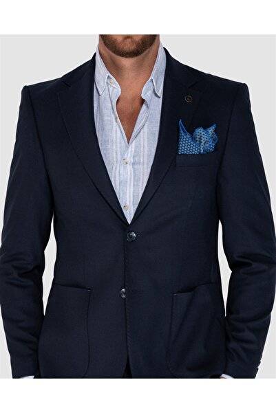 Suit Sartoria Ssa.4544 Petekli Kumaş Tulum Cepli Ceket