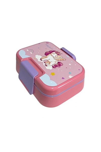 Vagonlife VGN1262 4 BÖLMELİ SAPLI BESLENME YEMEK KABI- LUNCH BOX 1030 ML UNICORN