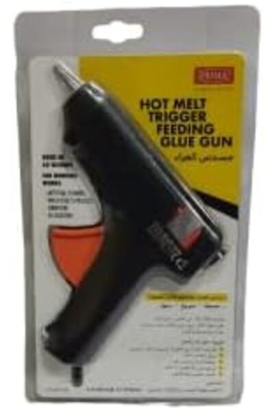 Generic Glue Gun with 12 Free Silicone Sticks from BHTC, Medium Size, 70 Watts 110-240 Volts