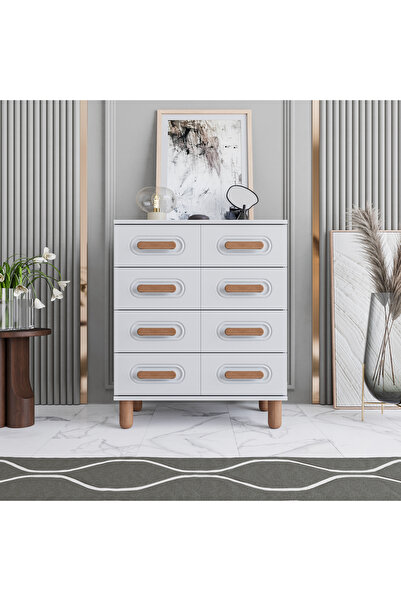 MONZIO Otto 4 Çekmeceli Şifonyer %100 MDF