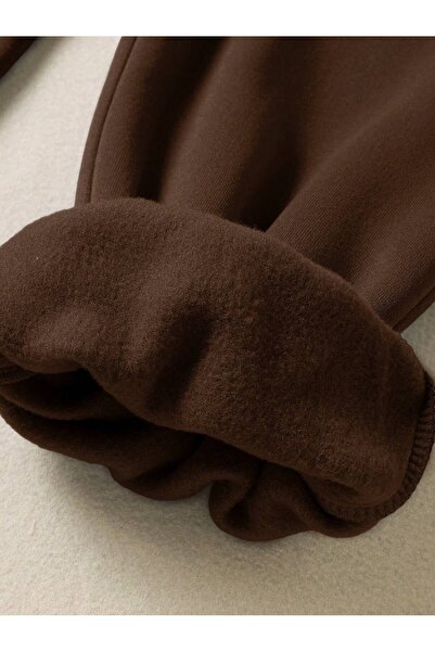 Velostra Unisex Χωρίς στάμπα, Χειμερινό Άνετο Βαμβακερό Φούτερ με 3 κλωστές