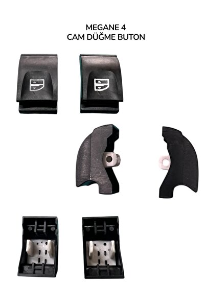 İthal MEGANE 4 CAM AÇMA TUŞ (2 ADET)