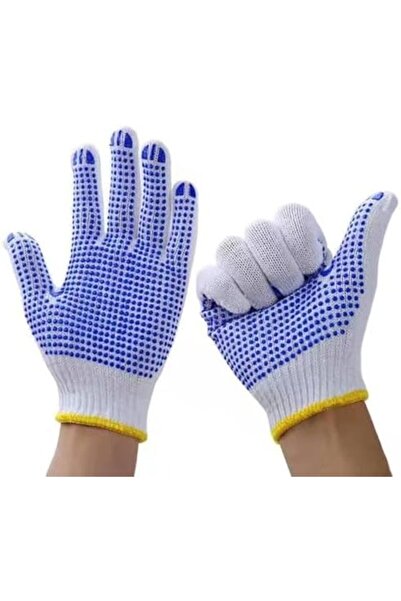 GENERAL'S Lingji Cotton Gloves, Breathable Non-slip Durable Gloves, 5 Pairs