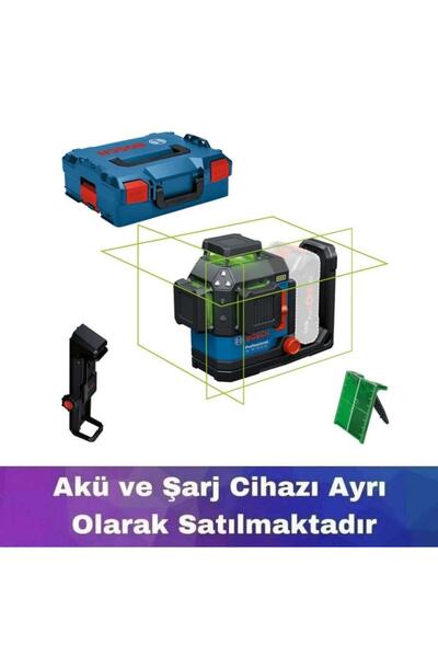 Bosch GLL 18V-120-33 CG Yeşil Çizgi Lazer (Akü ve Şarj Yoktur) 0601065101