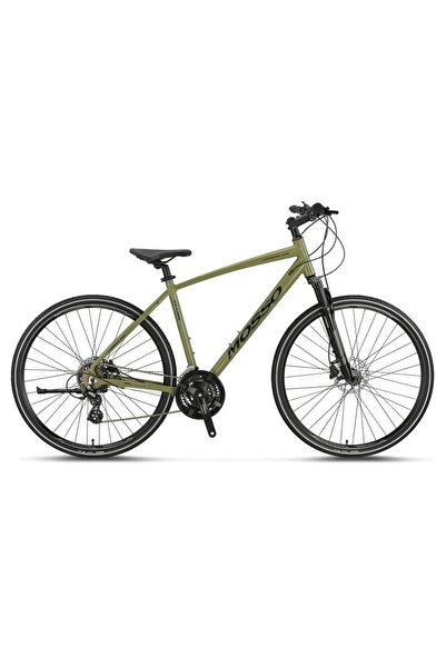 Mosso LEGARDA-PRO-X21-MSM ERKEK ŞEHİR BİSİKLETİ 510H HD 28 JANT 21 VİTES YEŞİL SİYAH