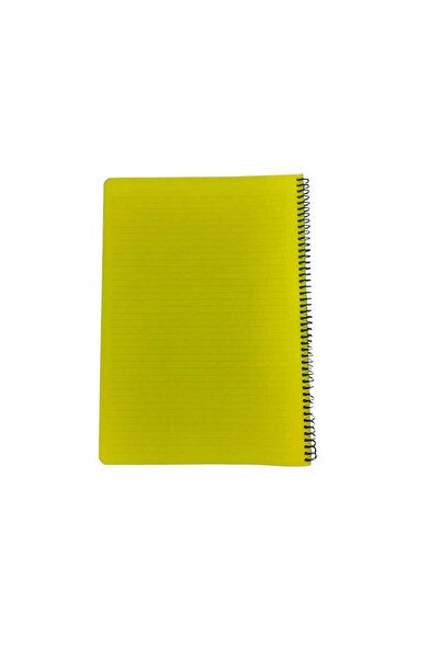 Mynote Flex A4 120 Sheet Ruled Spiral Plastic Neon Cover Notebook