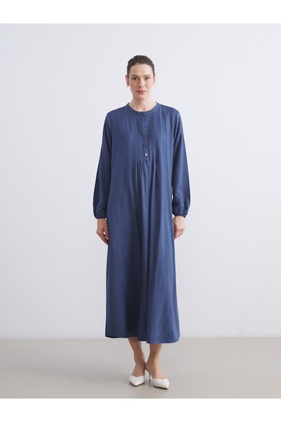 LC Waikiki New Season Crew Neck A-Line Dress