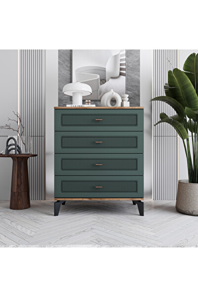 MONZIO Libra 4 Çekmeceli Şifonyer %100 MDF