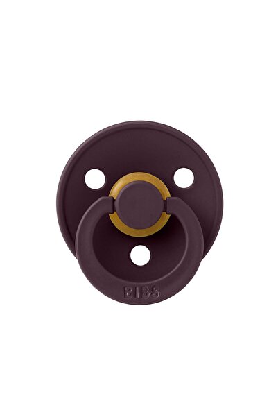 Bibs Colour Kauçuk Emzik - Plum 0-6 Ay