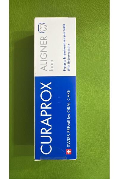 Curaprox Aligner Foam | Gentle Cleaning & Freshness for Aligners & Retainers | 40ml