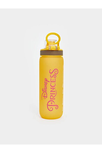 LC Waikiki Lcw Accessories Mixed Ariel Printed Water Bottle with Lid