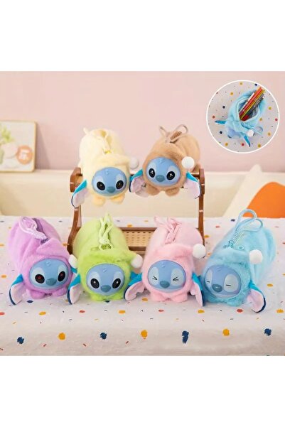 GlassySKY Sevimli Karakter Makyaj Çanta Kalem Kutu Kalemlik (Kalem Aksesuarlar Dahil Değil)