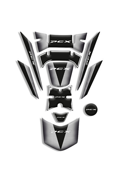 Genel Markalar MOTOSIKLET TANK PAD HONDA PCX (2018/2020) UYUMLU 05