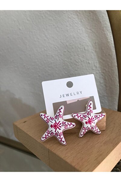 the ASEL İNCİ Equivalent Starfish Earrings