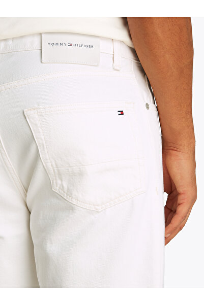 Tommy Hilfiger Men Ecru Regular Mercer Denim Jeans