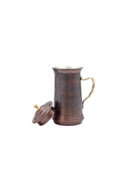 ANTEPSEPETİ إبريق نحاسي قديم مع غطاء