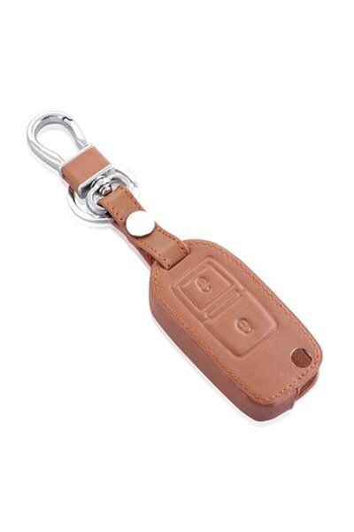 OEM Husa cheie din piele cu 2 butoane pentru Volkswagen Amarok Polo Golf Mk4 ...