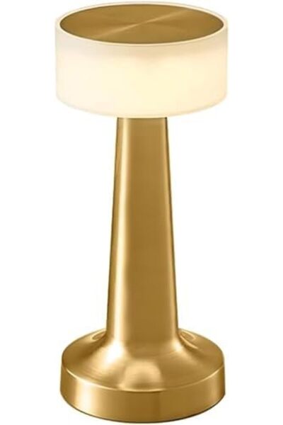 Generic New LED Rechargeable Portable Cordless Table Lamp with 8-Levels Brightness, Touch Lamp, Nightstand L