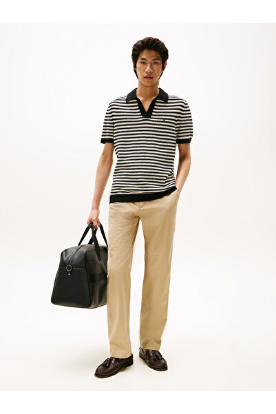 Tommy Hilfiger Men Batique Khaki Mercer Essential Twill Chinos