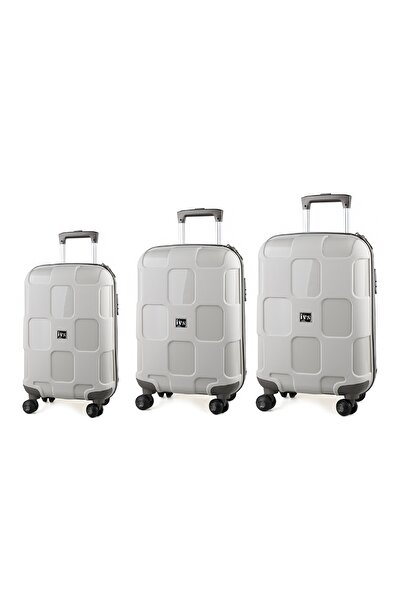 IVS Unisex Kilitli Dayanıklı Valiz Büyük - Orta - Kabin Boy Seyahat Çantası