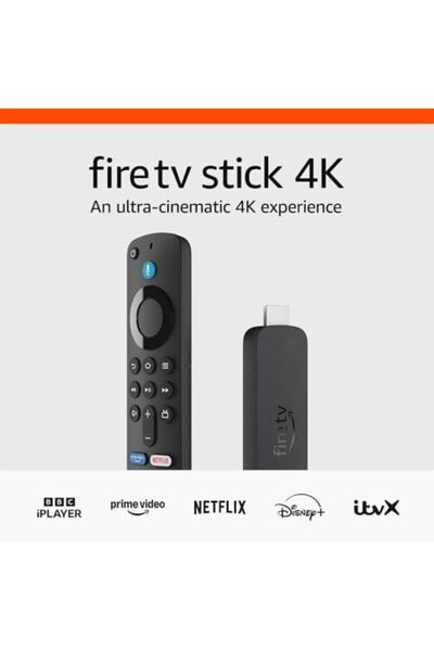 Amazon Fire TV Stick 4K (Newest gen), 8GB, Wi-Fi 6, Alexa by - Original New