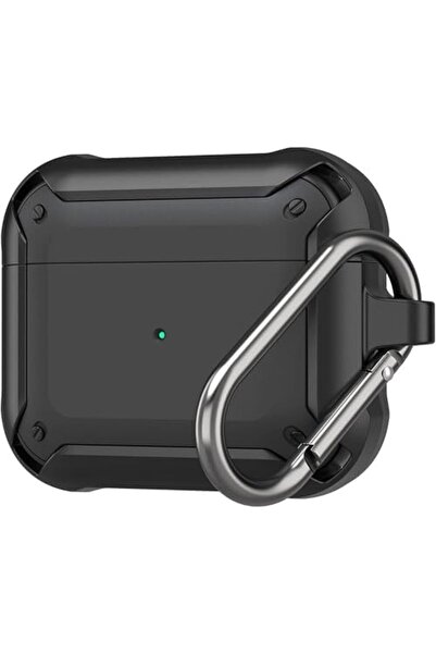 Generic New Case Compatible for Full-Body Rugged Protective Shockproof Carrying Case Cover Skin for AirPods