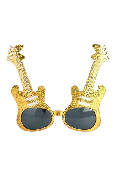 Partimarka نظارات جيتار بارتي باللون الذهبي