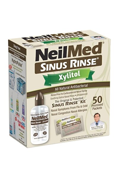 NeilMed Kit de irigator nazal și soluție salină pentru clătirea sinusurilor