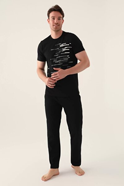 Arnetta Men's Double Set - Black