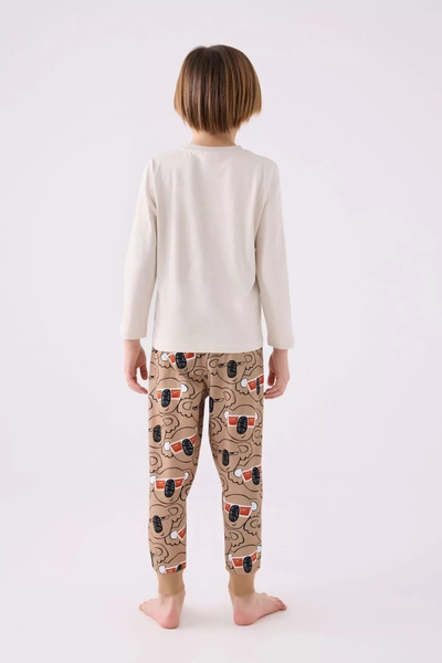 ROLY POLY BOY'S DOUBLE SET - BEIGE