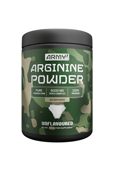 Army 1 مسحوق الأرجينين. يزيد من إنتاج أكسيد النيتريك والدورة الدموية