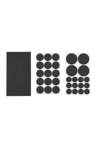Lawazim Non-Slip Furniture Pads - 97 Piece Adhesive Rubber Set for Floor Protection
