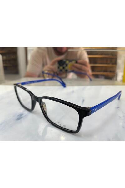 Vinaldi Vi 2029 C.0106 51 Unisex Blue Light Protection Screen Glasses (Black/Blue Handle)