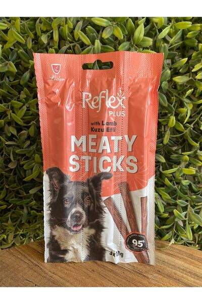 Reflex Meaty Sticks Kuzu Etli 3x11 gr Köpek Ödül Çubuğu