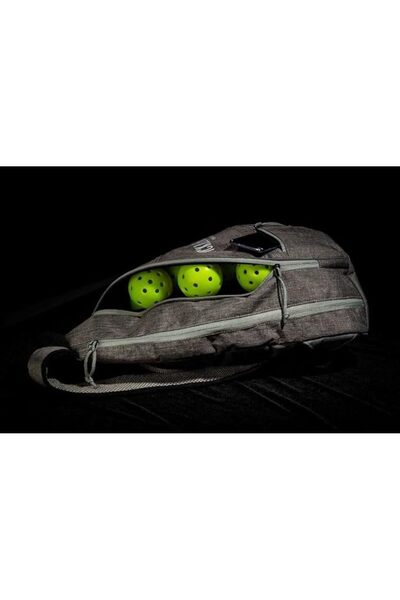 Franklin Sports Pickleball Sling Bag Backpack | Lightweight Gear Bag for Paddles, Balls & Accessories Men Women