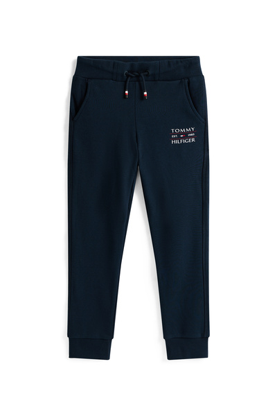 Tommy Hilfiger Tommy Hilfiger Boys Dark Night Navy Logo Printed Drawstring Waist Joggers