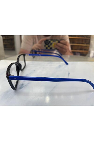 Vinaldi Vi 2029 C.0106 51 Unisex Blue Light Protection Screen Glasses (Black/Blue Handle)