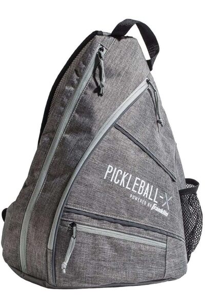 Franklin Sports Pickleball Sling Bag Backpack | Lightweight Gear Bag for Paddles, Balls & Accessories Men Women