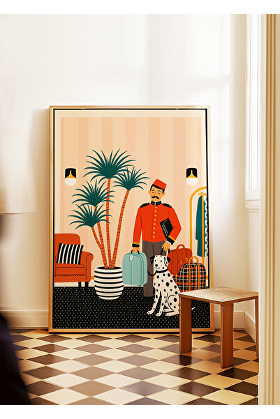 ARTHOUSECOLLECTIVE Bellboy și Dalmatian - Decorare modernă a hotelului - Post...