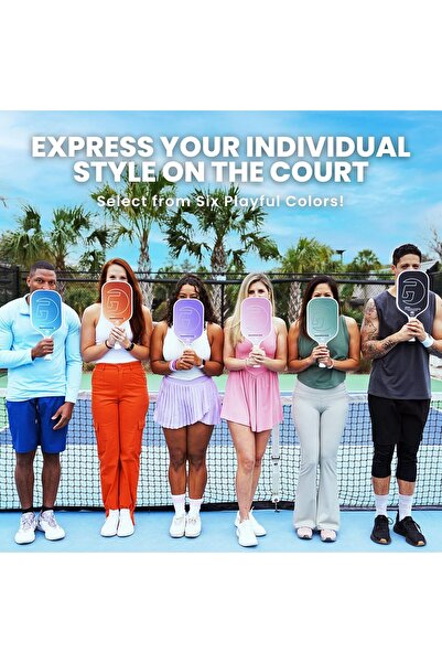 Gamma Rainmaker Pickleball Paddle Lightweight, Large Sweet Spot, Microbead Carbon Fiber Face | Black