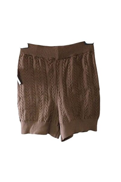 Ardene Pantaloni scurti dama Ardene, maro, bumbac, marimea L