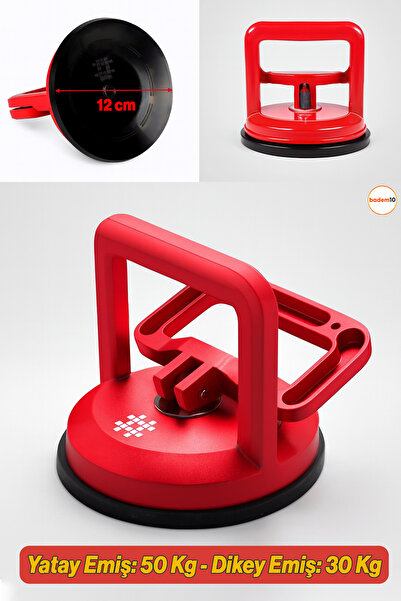 Badem10 Tekli Vantuz Cam Fayans Ahşap Mermer Granit Taşıma Vakum Tutucu Apara...