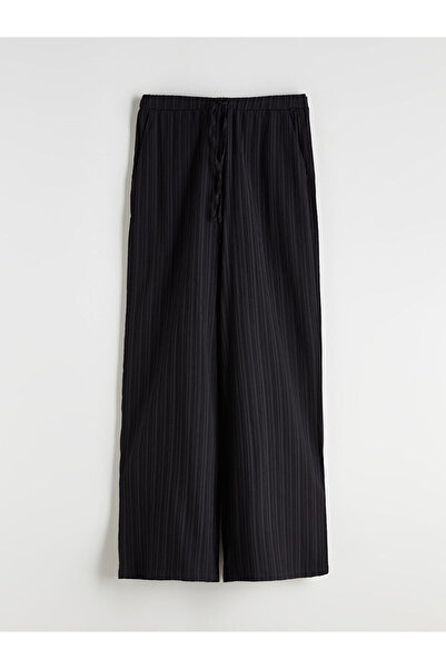 LC Waikiki Women's Linen Blended Pants with Elastic Waist