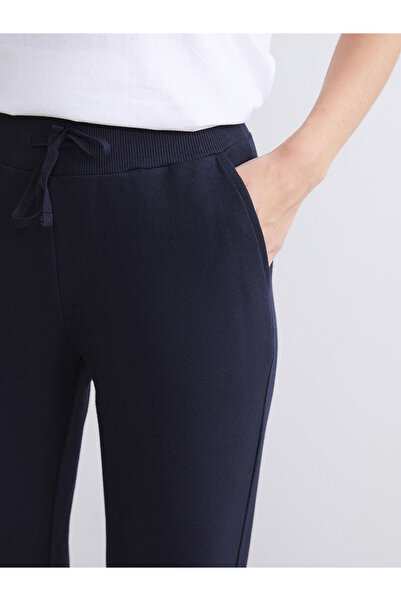 LC Waikiki Lacivert Beli Lastikli Kadın Jogger Eşofman Altı