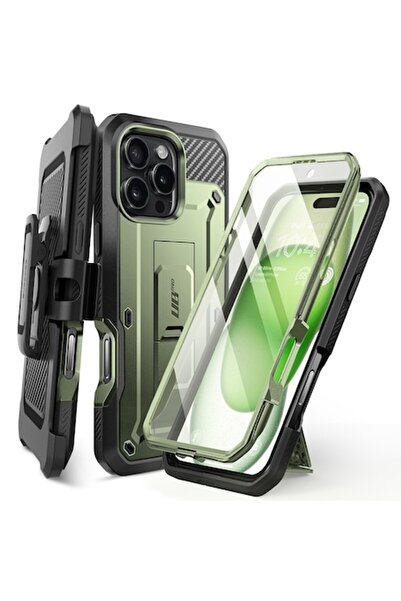Supcase Carcasă compatibilă cu iPhone 16 Pro - Aspect elegant W1601 (Plastic)