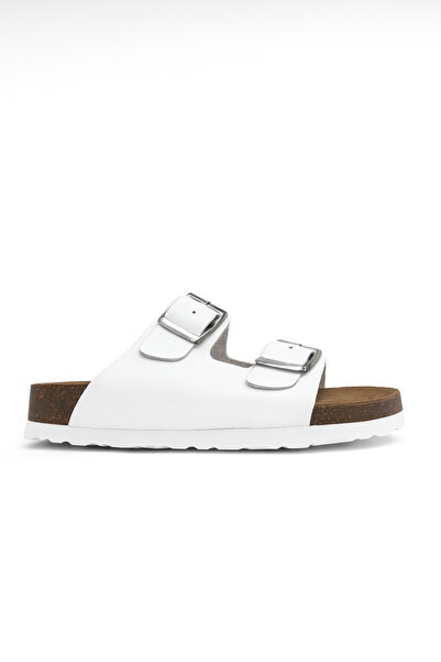 Eren Premium Ortopedik Deri Terlik