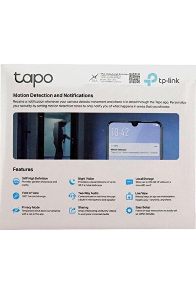 TP-LINK Tapo C210 3 MP Pan/Tilt Home Security Wi-Fi Camera