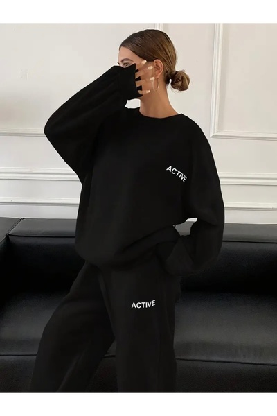 Deocept ΣΕΤ ΦΟΡΜΑΣ ΜΕ ΑΚΤΙΒΕ ΠΡΕΣΤΟΥΝ UNISEX OVERSIZE ΠΟΔΗΛΑΤΟ ΚΟΥΦΙΑ/ΕΠΙΤΡΑΠΕΛΙΑ